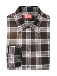 Diesel Рубашка из хлопка с узором клетка